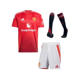 Manchester United Home Jersey Kit 2024/25 (Jersey+Shorts+Socks)