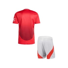 Manchester United Home Jersey Kit 2024/25 (Jersey+Shorts)