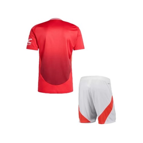 Manchester United Home Jersey Kit 2024/25 (Jersey+Shorts)