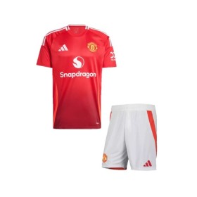 Manchester United Home Jersey Kit 2024/25 (Jersey+Shorts)