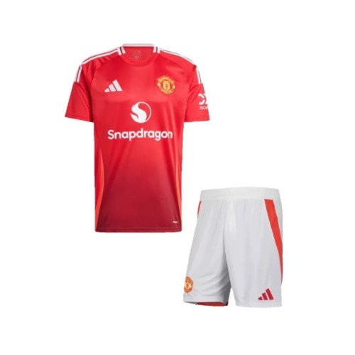 Manchester United Home Jersey Kit 2024/25 (Jersey+Shorts)