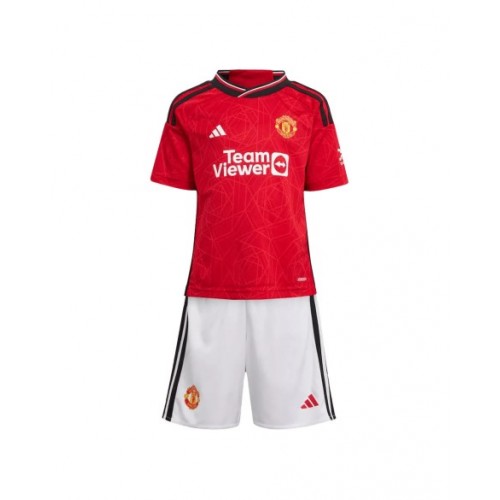 Youth Manchester United Jersey Kit 2023/24 Home