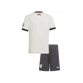 Manchester United Third Away Soccer Jersey Kit 2024/25 Kids(Jersey+Shorts)