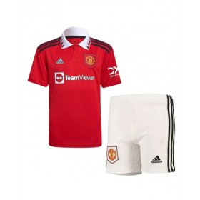 Youth Manchester United Jersey Kit 2022/23 Home