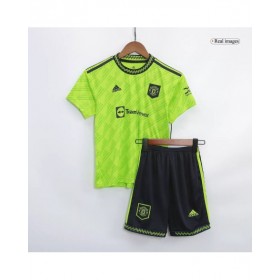 Youth Manchester United Jersey Kit 2022/23 Third