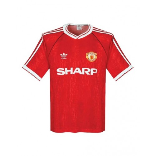 Manchester United Home Jersey Retro 1990/92 By