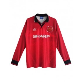 Manchester United Home Jersey Retro 1994/96 By - Long Sleeve