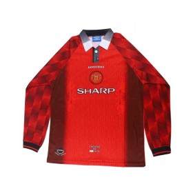 Manchester United Home Jersey Retro 1996/97 By - Long Sleeve