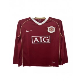 Manchester United Jersey 2006/07 Home Retro - Long Sleeve