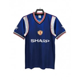 Retro 1985 Manchester United Away Soccer Jersey