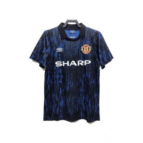 Retro 1993 Manchester United Away Soccer Jersey