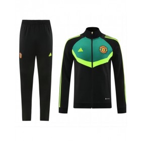 Manchester United Training Kit (Jacket+Pants) Black 2024/25