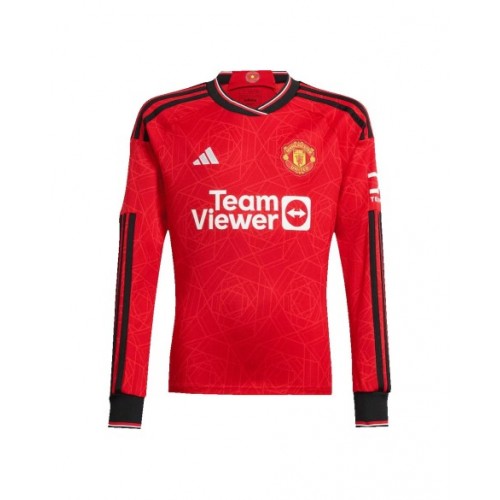 Manchester United Home Jersey 2023/24 - Long Sleeve