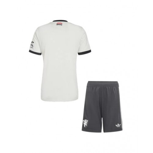 Manchester United Third Away Soccer Jersey Kit 2024/25 (Jersey+Shorts)