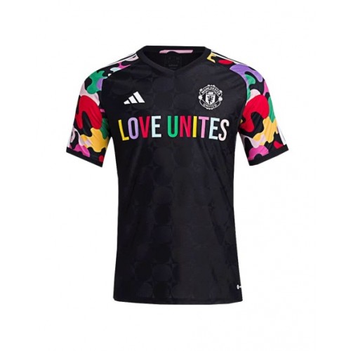 Manchester United Jersey 2023/24 Pre-Match Black