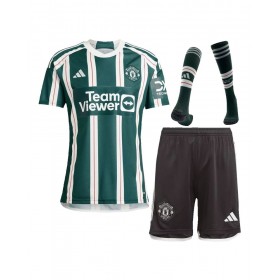 Manchester United Jersey Whole Kit 2023/24 Away