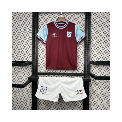 West Ham United 2024/25 Home Kids Kit