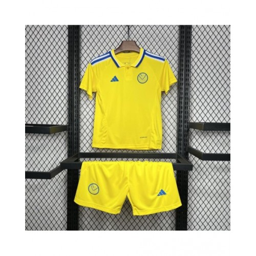 Leeds United F.C. 2024/25 Away Kids Kit