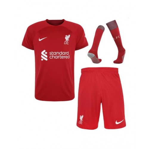 Liverpool Jersey Whole Kit 202223 Home