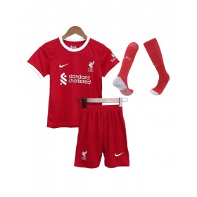 Youth Liverpool Jersey Whole Kit 2023/24 Home