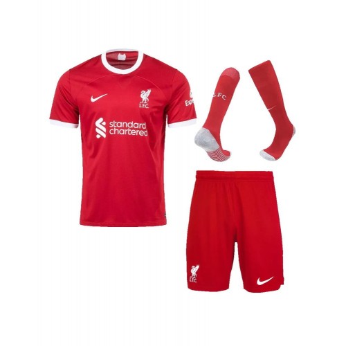 Liverpool Jersey Whole Kit 2023/24 Home