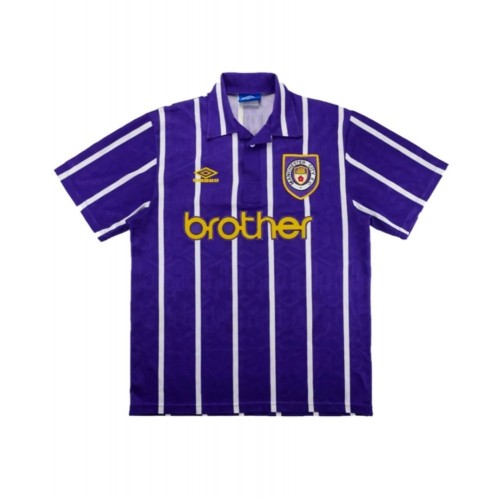 Manchester City Away Jersey Retro 1993 By