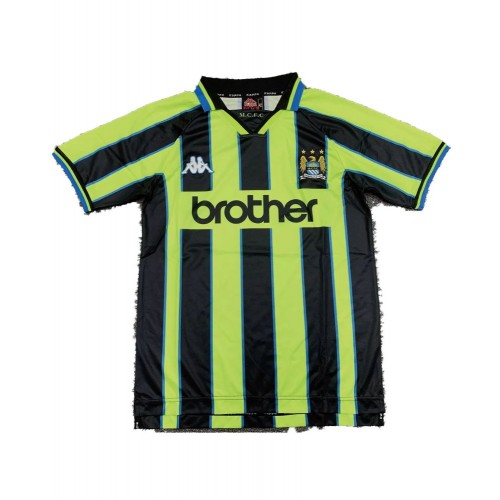 Retro 1998/99 Manchester City Away Soccer Jersey