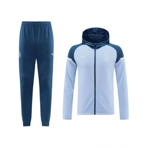 Manchester City Hoodie Training Kit (Jacket+Pants) 2024/25