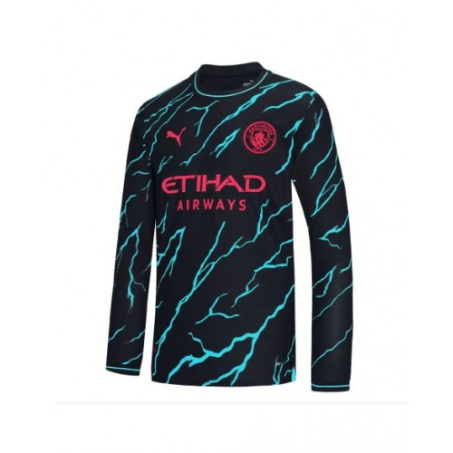 Manchester City Third Away Jersey 2023/24 - Long Sleeve