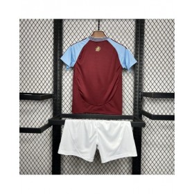 Aston Villa 2024/25 Home Kids Kit