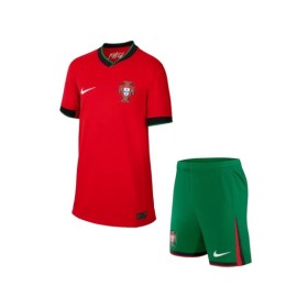 Portugal Home Jersey Kit EURO 2024 Kids(Jersey+Shorts)