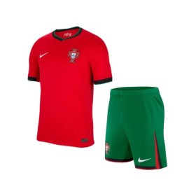 Portugal Home Jersey Kit EURO 2024 (Jersey+Shorts)