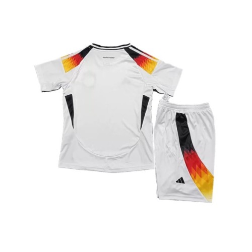 Germany Home Jersey Kit EURO 2024 Kids(Jersey+Shorts)