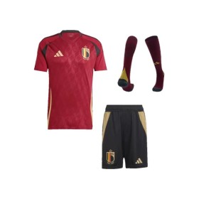 Belgium Home Jersey Kit EURO 2024 (Jersey+Shorts+Socks)