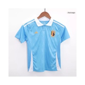 Belgium Away Jersey Kit EURO 2024 Kids(Jersey+Shorts)