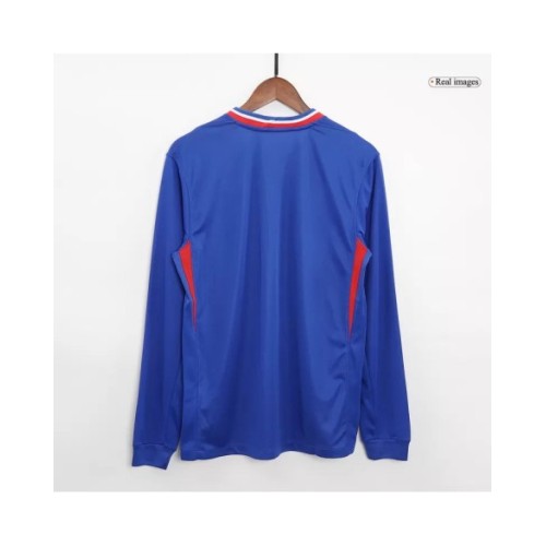 France Long Sleeve Home Jersey EURO 2024