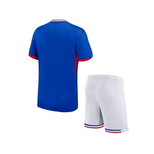 France Home Jersey Kit EURO 2024 Kids(Jersey+Shorts)