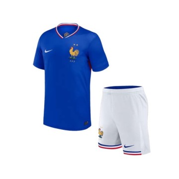 France Home Jersey Kit EURO 2024 Kids(Jersey+Shorts)