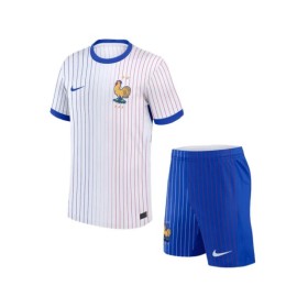 France Away Jersey Kit EURO 2024 Kids(Jersey+Shorts)