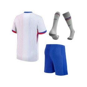 France Away Jersey Kit EURO 2024 (Jersey+Shorts+Socks)