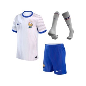 France Away Jersey Kit EURO 2024 (Jersey+Shorts+Socks)