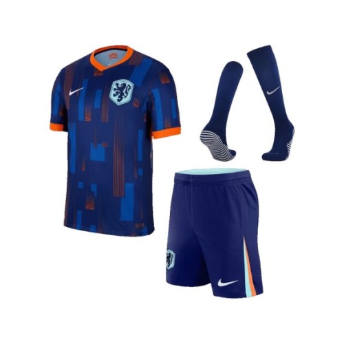 Netherlands Away Jersey Kit EURO 2024 (Jersey+Shorts+Socks)