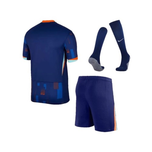 Netherlands Away Jersey Kit EURO 2024 (Jersey+Shorts+Socks)