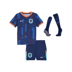 Netherlands Away Jersey Kit EURO 2024 Kids(Jersey+Shorts+Socks)