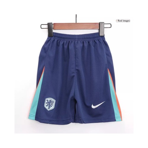 Netherlands Away Jersey Kit EURO 2024 Kids(Jersey+Shorts)