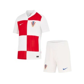 Croatia Home Jersey Kit EURO 2024 (Jersey+Shorts)