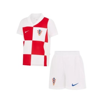 Croatia Home Jersey Kit EURO 2024 Kids(Jersey+Shorts)