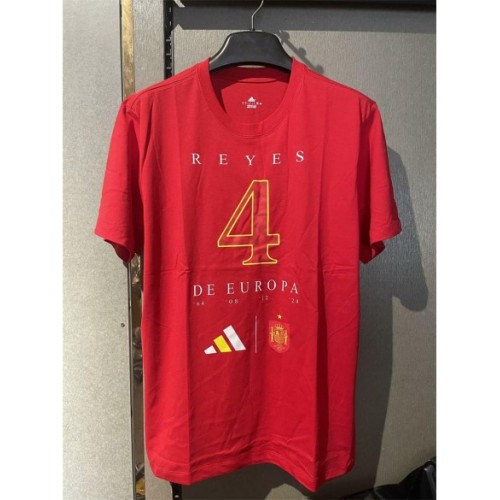 Spain EURO 2024 4th Crown Commemorative Shirt - Red