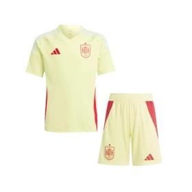 Spain Away Jersey Kit EURO 2024 Kids(Jersey+Shorts)