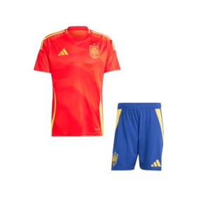 Spain Home Jersey Kit EURO 2024 (Jersey+Shorts)